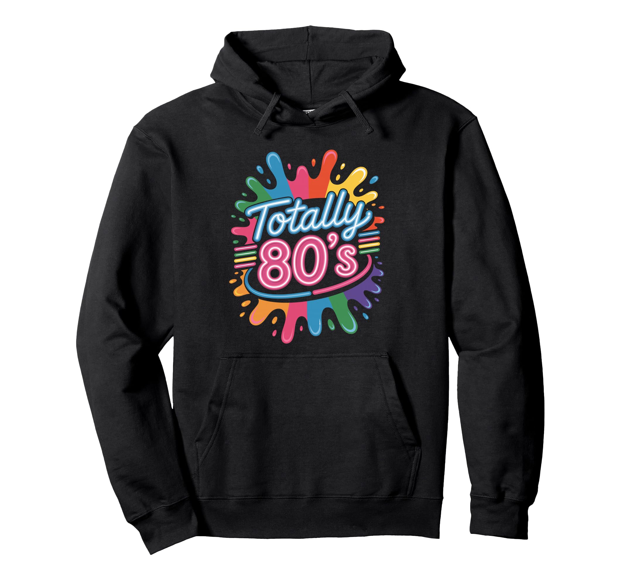 1980S Splash Totally 80S Aesthetic 80S Hoodie - Custom Art Print Unisex - T-Shirt, Sweatshirt, Hoodie