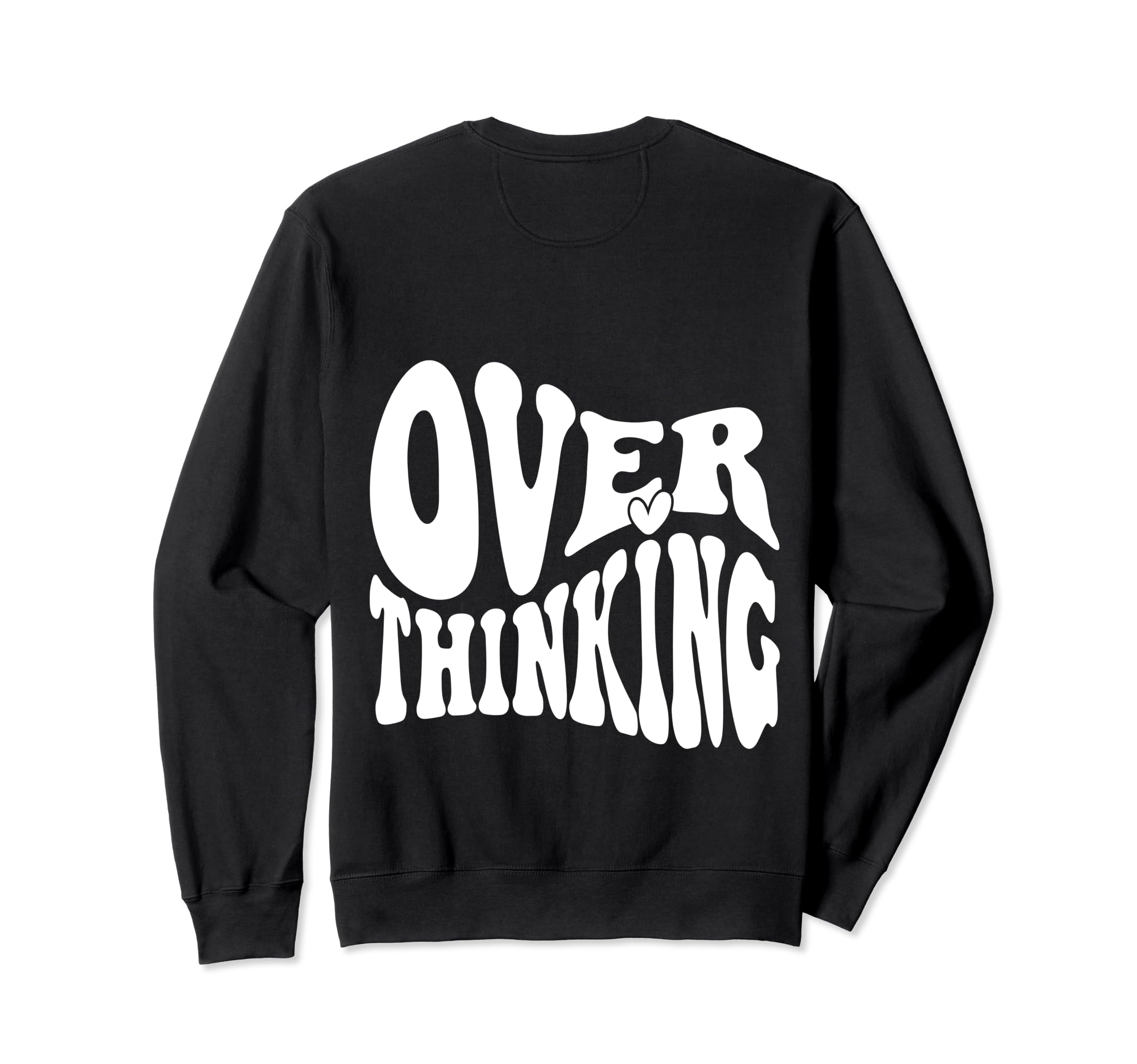 Overthinking Antisocial Over Sweatshirt - Unique Graphic for Adults - T-Shirt, Sweatshirt, Hoodie