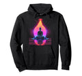 Synthwave Alien Buddha Cyberpunk 80S Sci Hoodie - Trendy Graphic Men Women - T-Shirt, Sweatshirt, Hoodie