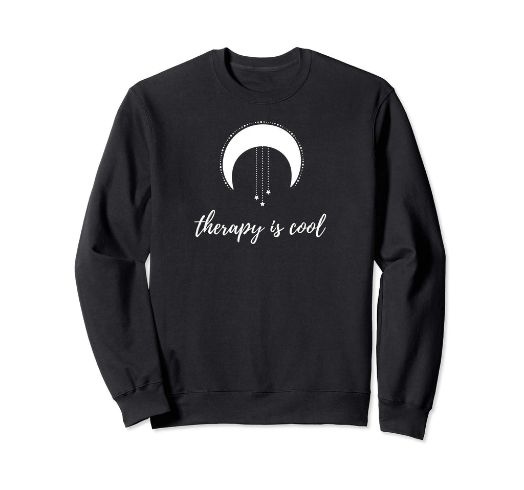 Therapy Is Self Care Wellness Mental Sweatshirt - Trendy Graphic Unisex - T-Shirt, Sweatshirt, Hoodie