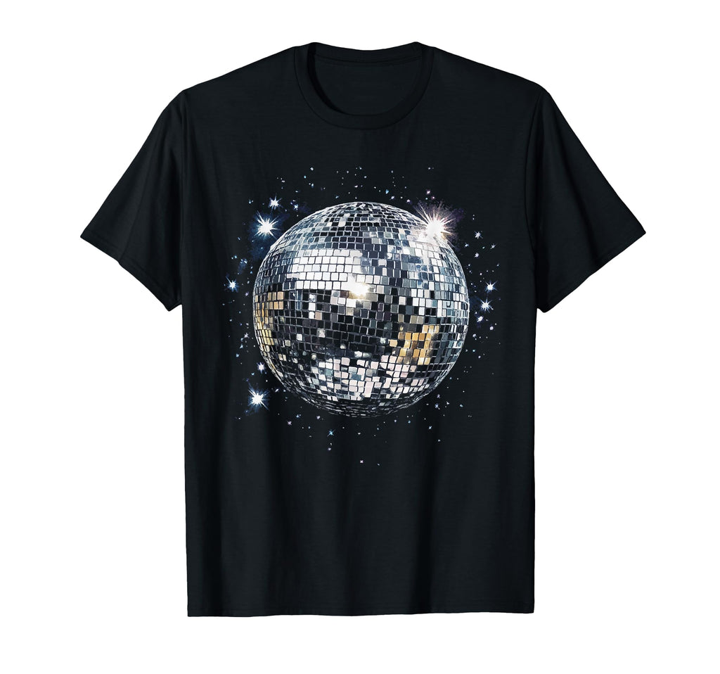 Shining Disco Ball 70S Dance T-Shirt - Fun Novelty Design for Adults - T-Shirt, Sweatshirt, Hoodie