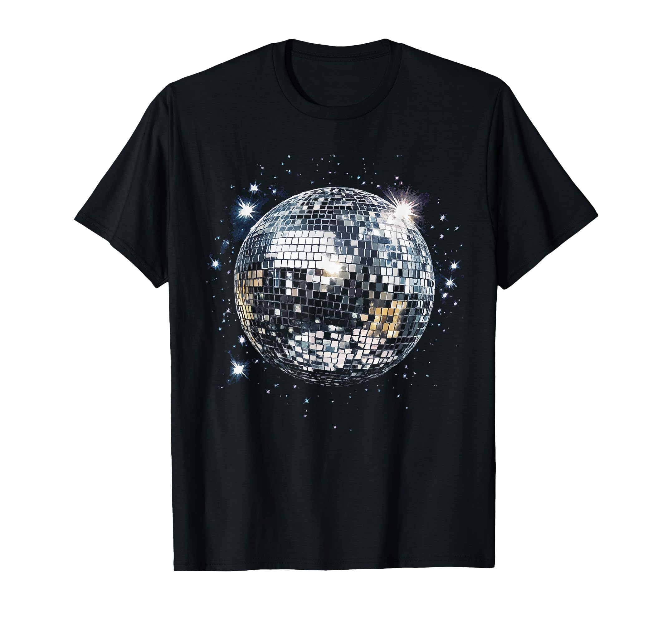Shining Disco Ball 70S Dance T-Shirt - Fun Novelty Design for Adults - T-Shirt, Sweatshirt, Hoodie