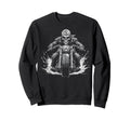 Skeleton Biker Motorcycling Sweatshirt - Casual Everyday Wear for Adults - T-Shirt, Sweatshirt, Hoodie