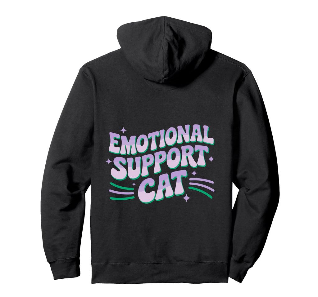 Emotional Support Cat Do Not Pet Gifts Sweatshirt - Custom Art Print Unisex - T-Shirt, Sweatshirt, Hoodie