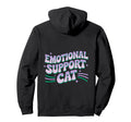 Emotional Support Cat Do Not Pet Gifts Sweatshirt - Custom Art Print Unisex - T-Shirt, Sweatshirt, Hoodie