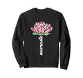 Namaste Lotus Flower Meditation Sweatshirt - Minimalist Print for Adults - T-Shirt, Sweatshirt, Hoodie