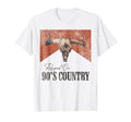 Western Bull Skull Raised 90S Country T-Shirt - Custom Art Print Unisex - T-Shirt, Sweatshirt, Hoodie