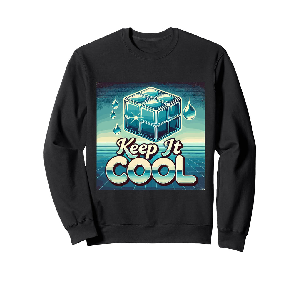 Keep It Synthwave Pun 80S Vaporwave Sweatshirt - Custom Art Print Unisex - T-Shirt, Sweatshirt, Hoodie