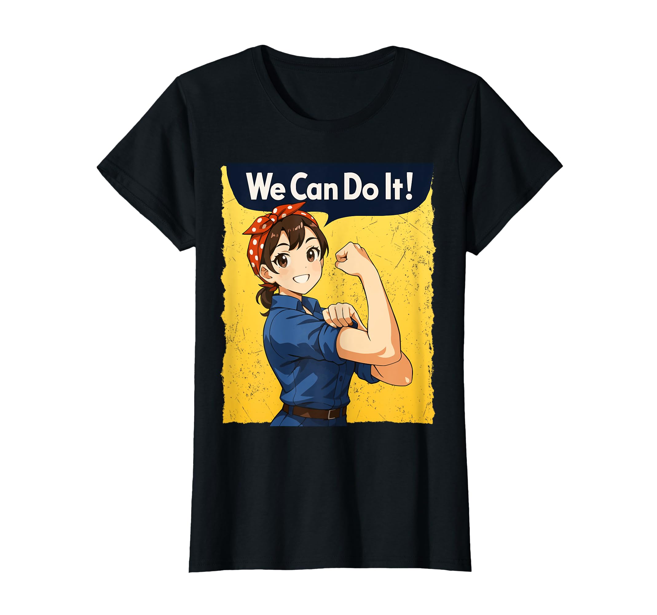 Pin Up We Can Do It Anime T-Shirt - Novelty Apparel Men Women - T-Shirt, Sweatshirt, Hoodie
