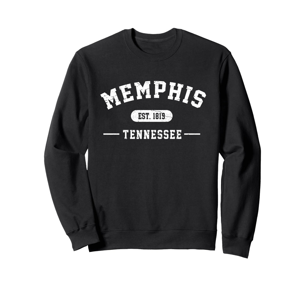 Memphis Tennessee Est 1819 Athletic Sweatshirt - Fun Novelty Design Unisex - T-Shirt, Sweatshirt, Hoodie