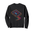 Cassette Tape Synthwave Sweatshirt - Fun Novelty Design for Adults - T-Shirt, Sweatshirt, Hoodie