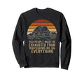 You People Must Be Exhausted Funny Sweatshirt - Graphic Print Men Women - T-Shirt, Sweatshirt, Hoodie