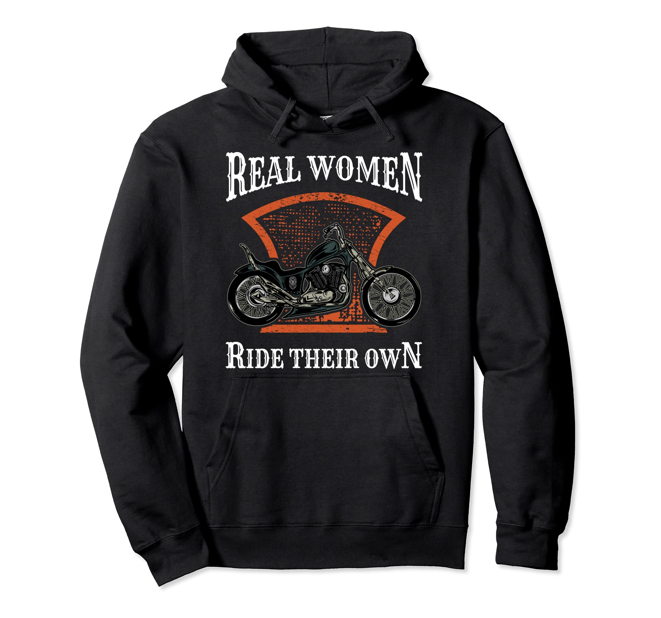 Ride Their Own Motorcycle Biker Her Hoodie - Novelty Apparel Men Women - T-Shirt, Sweatshirt, Hoodie
