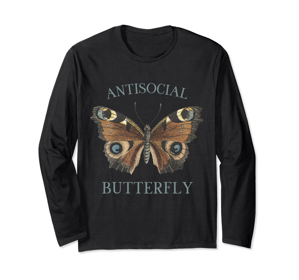 Fairy Grunge Fairycore Antisocial T-Shirt - Graphic Print for Adults - T-Shirt, Sweatshirt, Hoodie