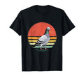 Sunset Columbidae Pigeon T-Shirt - Graphic Print Unisex - T-Shirt, Sweatshirt, Hoodie