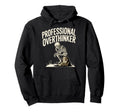 Professional Overthinker Anxiety Hoodie - Aesthetic Graphic Men Women - T-Shirt, Sweatshirt, Hoodie