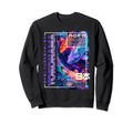 Yokohama City 80S Synthwave Koi Carp Sweatshirt - Unique Graphic Unisex - T-Shirt, Sweatshirt, Hoodie
