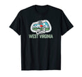 Climb West Virginia Rock Climbing T-Shirt - Fun Novelty Design for Adults - T-Shirt, Sweatshirt, Hoodie