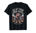 Go Your Own Pace Capybara Ducks T-Shirt - Custom Art Print for Adults - T-Shirt, Sweatshirt, Hoodie