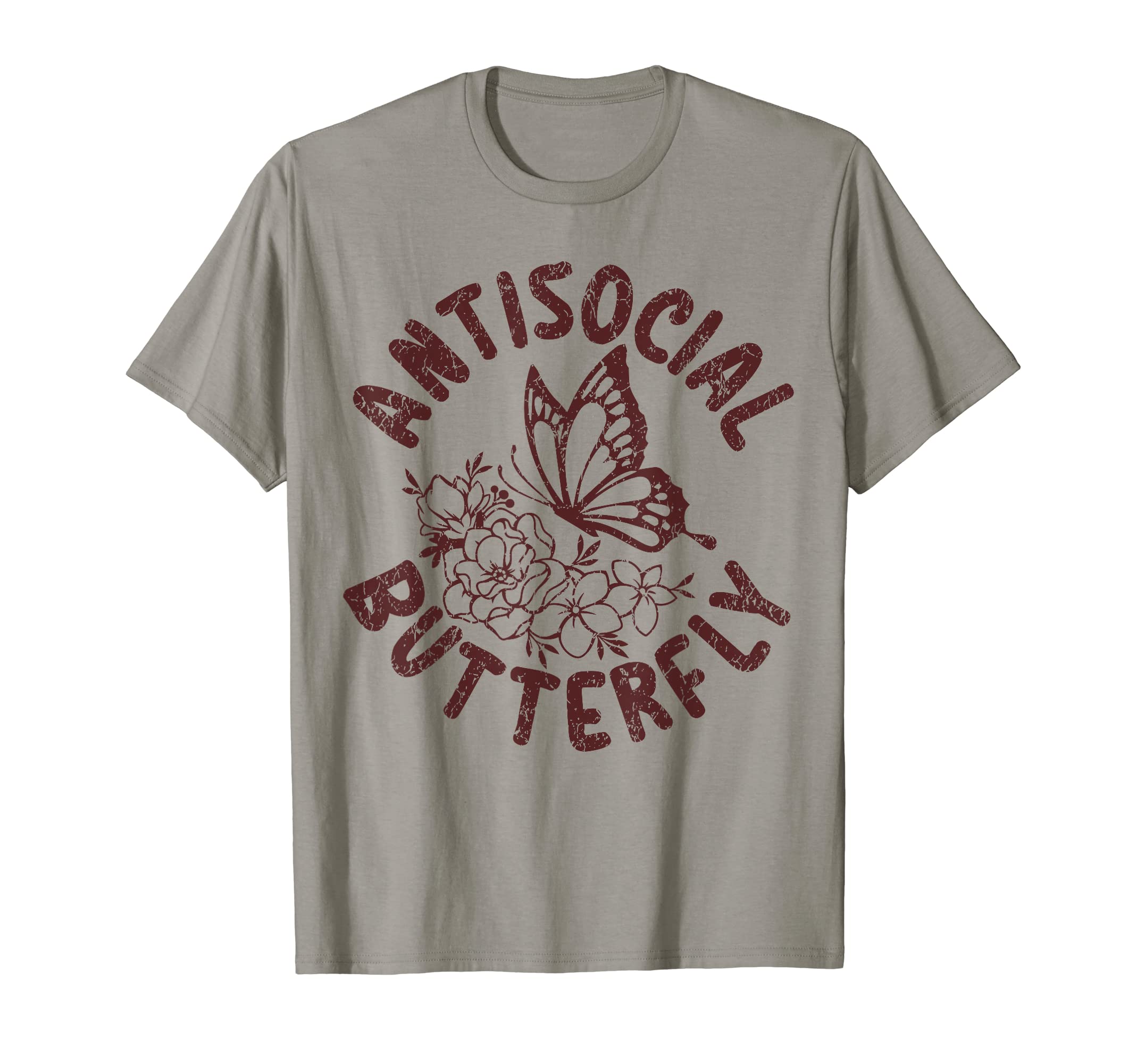 Insect Antisocial Butterfly Entomology T-Shirt - Novelty Apparel Unisex - T-Shirt, Sweatshirt, Hoodie