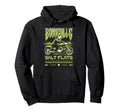 Bonneville Salt Flats Motorcycle Hoodie - Casual Everyday Wear Men Women - T-Shirt, Sweatshirt, Hoodie