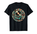 Muusic Vinyl Record Player Designs Hoodie - Minimalist Print Men Women - T-Shirt, Sweatshirt, Hoodie