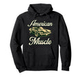 American Muscle Car Car Hoodie - Minimalist Print Men Women - T-Shirt, Sweatshirt, Hoodie