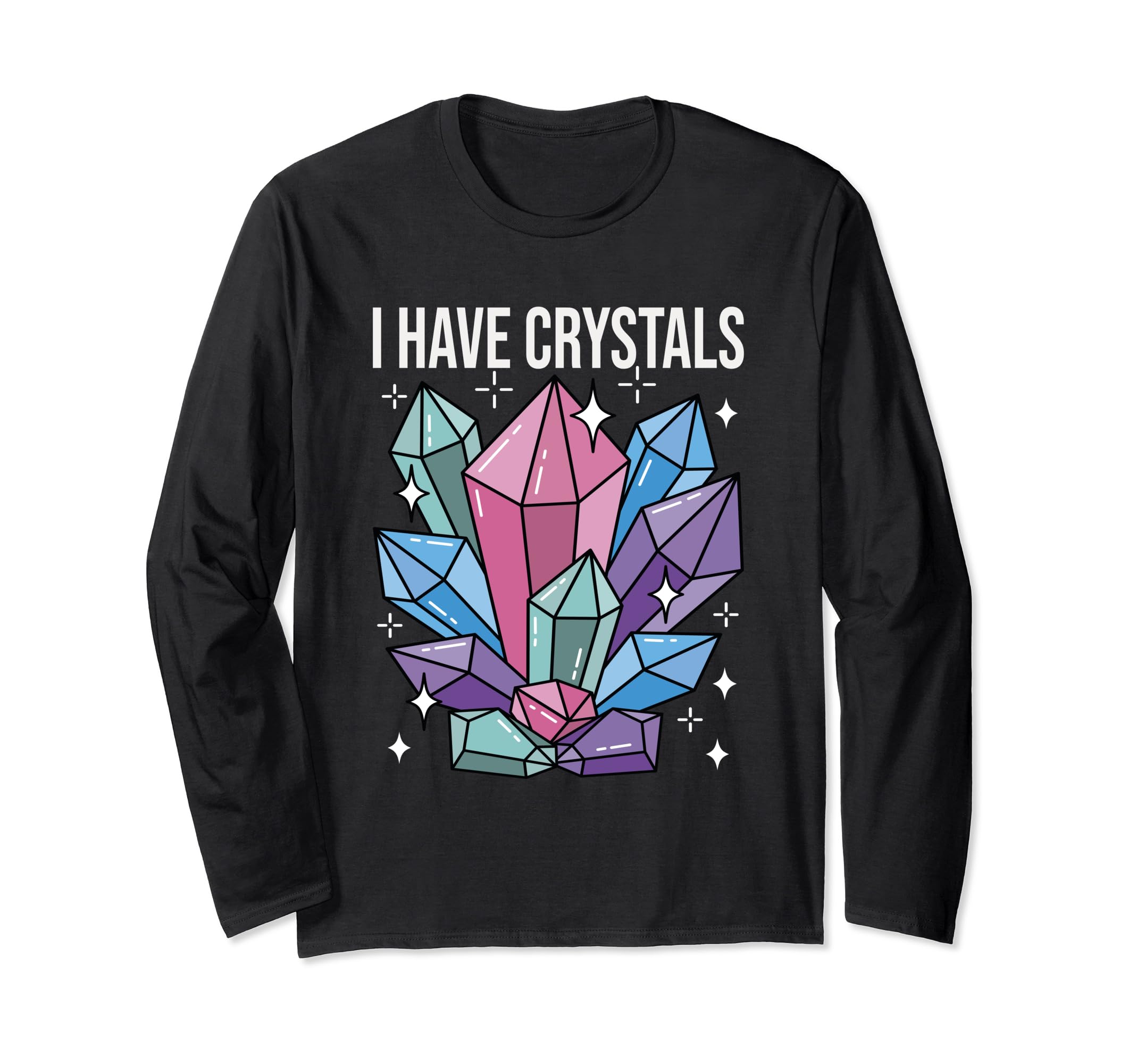 Crystal Healing Spiritual Healer T-Shirt - Trendy Graphic Men Women - T-Shirt, Sweatshirt, Hoodie