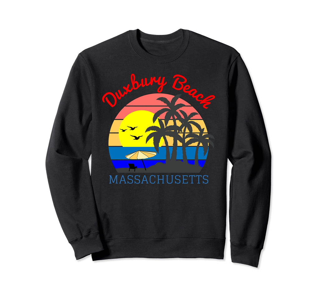 Duxbury Beach Massachusetts Beach Sweatshirt - Graphic Print for Adults - T-Shirt, Sweatshirt, Hoodie