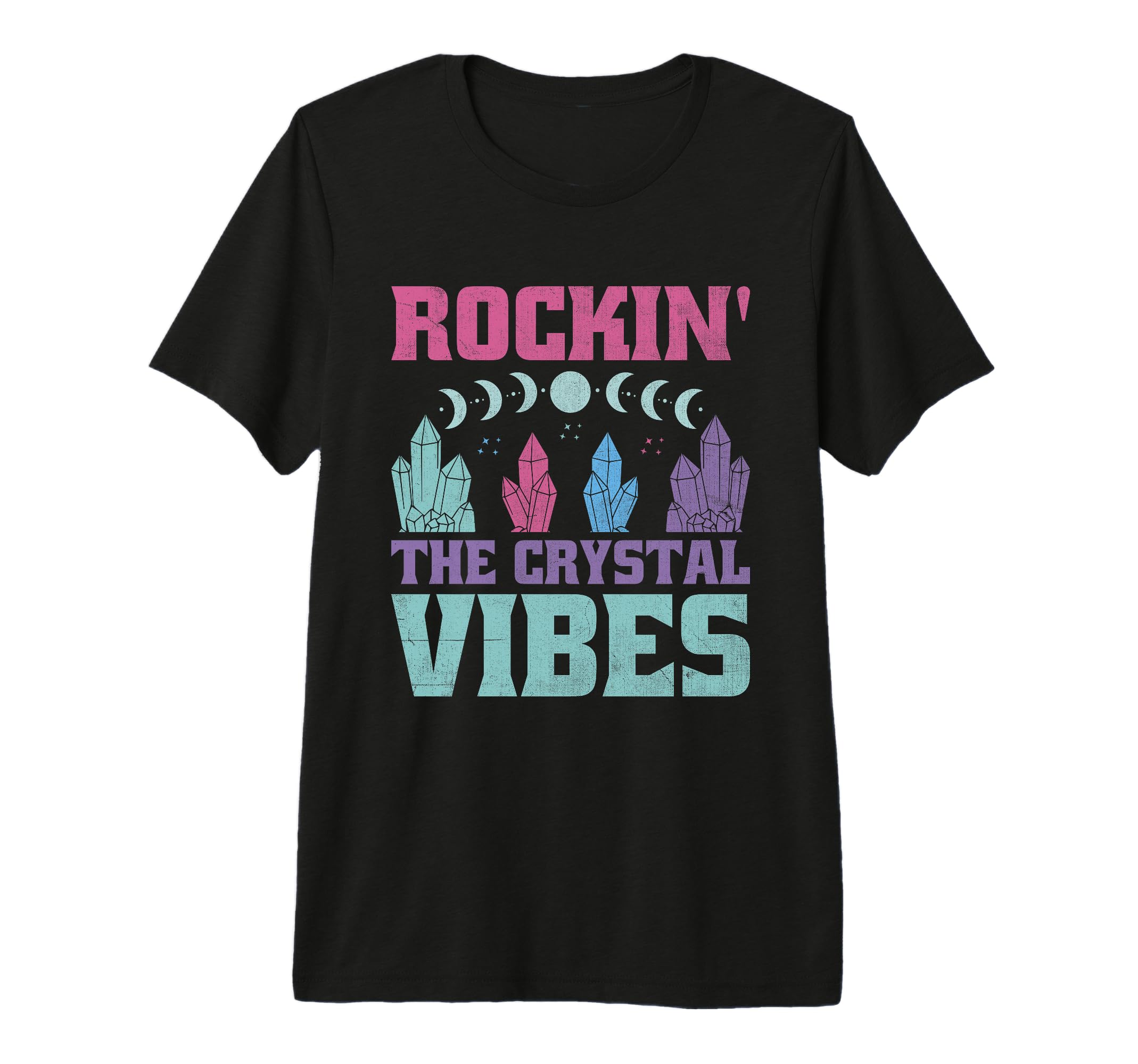 Spiritual Crystal Stones Healing T-Shirt - Trendy Graphic Men Women - T-Shirt, Sweatshirt, Hoodie