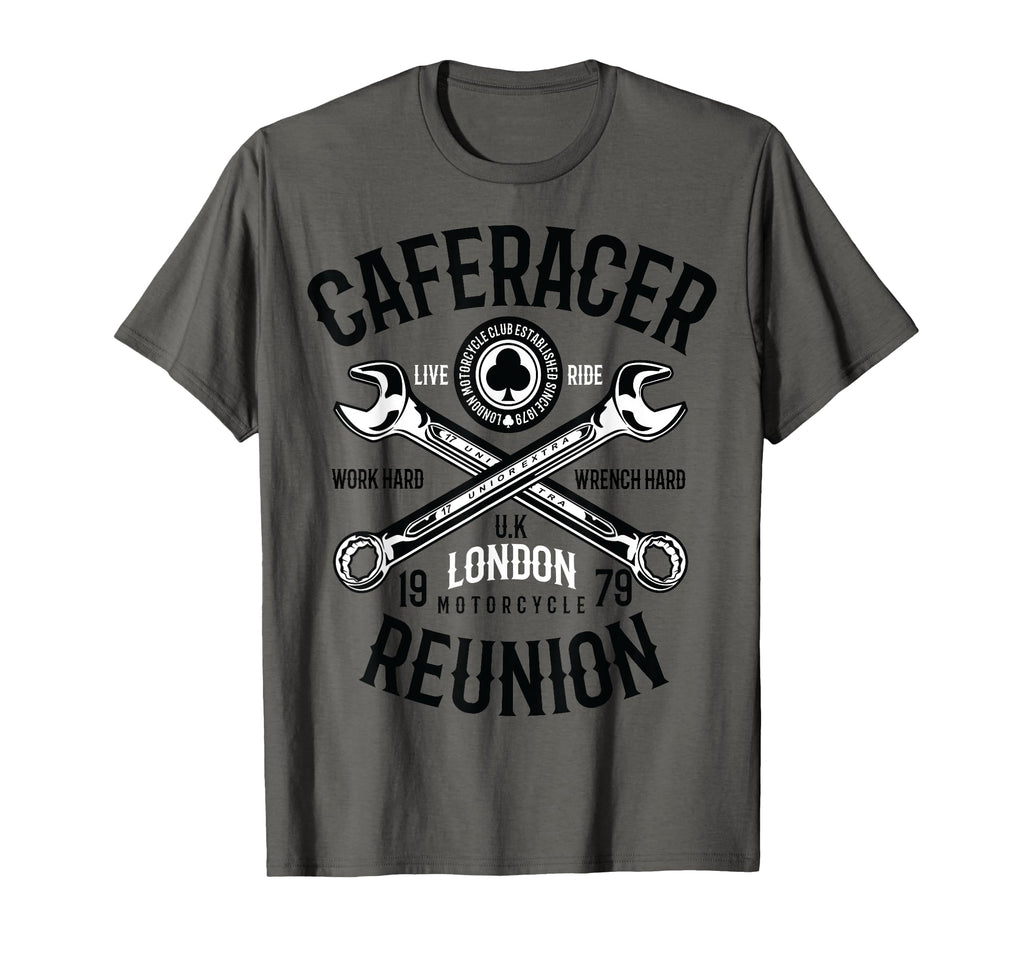 Cafe Racer Oldtimer T-Shirt - Unique Graphic for Adults - T-Shirt, Sweatshirt, Hoodie