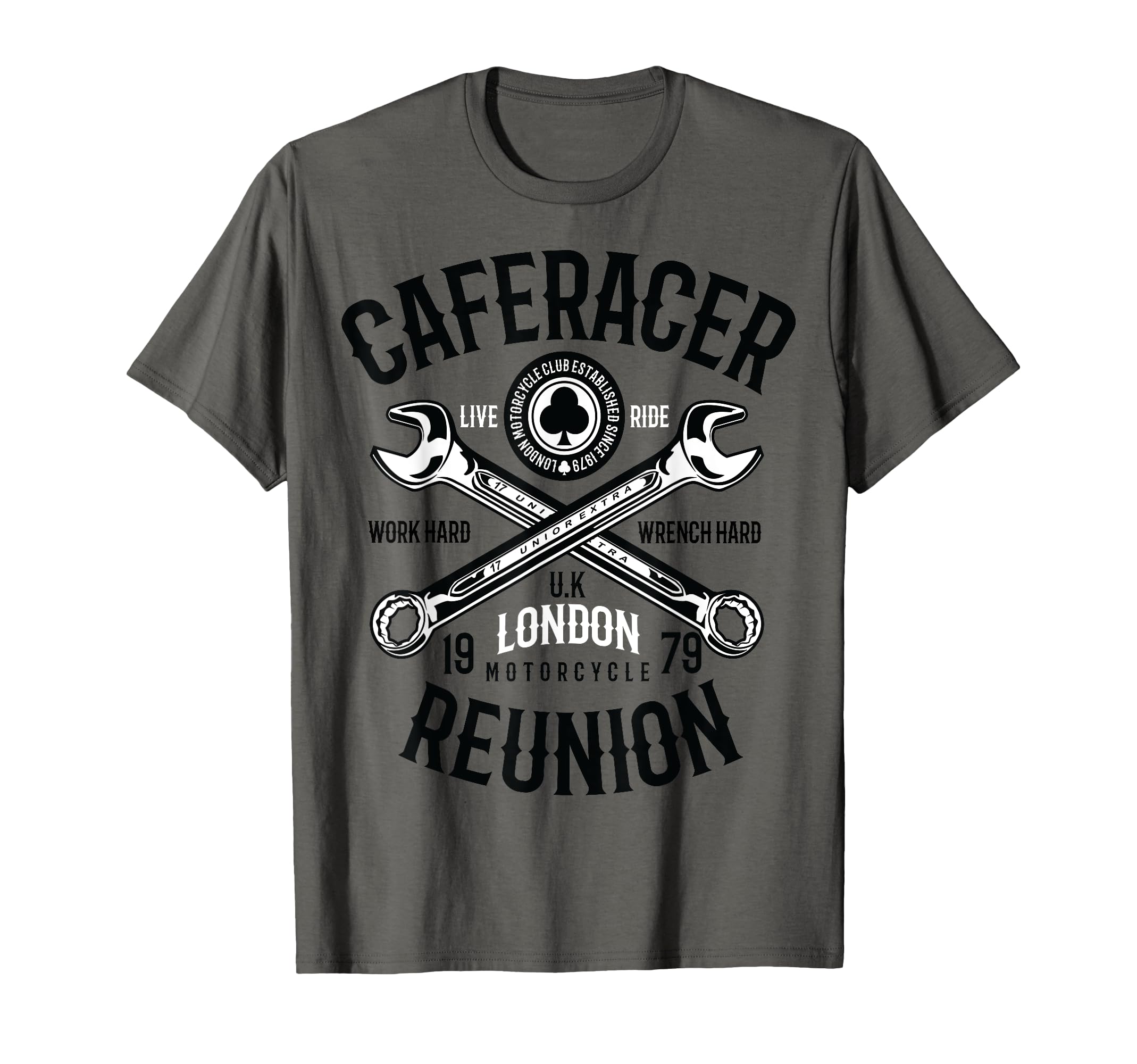 Cafe Racer Oldtimer T-Shirt - Unique Graphic for Adults - T-Shirt, Sweatshirt, Hoodie