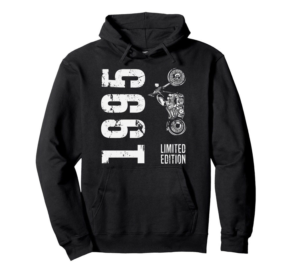 Born 1995 Motorcycle 31Th Birthday Hoodie - Graphic Print Unisex - T-Shirt, Sweatshirt, Hoodie