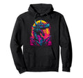 Cyberpunk Dragon Futuristic Anime Hoodie - Minimalist Print for Adults - T-Shirt, Sweatshirt, Hoodie