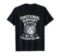 Emotional Support Human Do Not Pet Gifts T-Shirt - Custom Art Print Unisex - T-Shirt, Sweatshirt, Hoodie