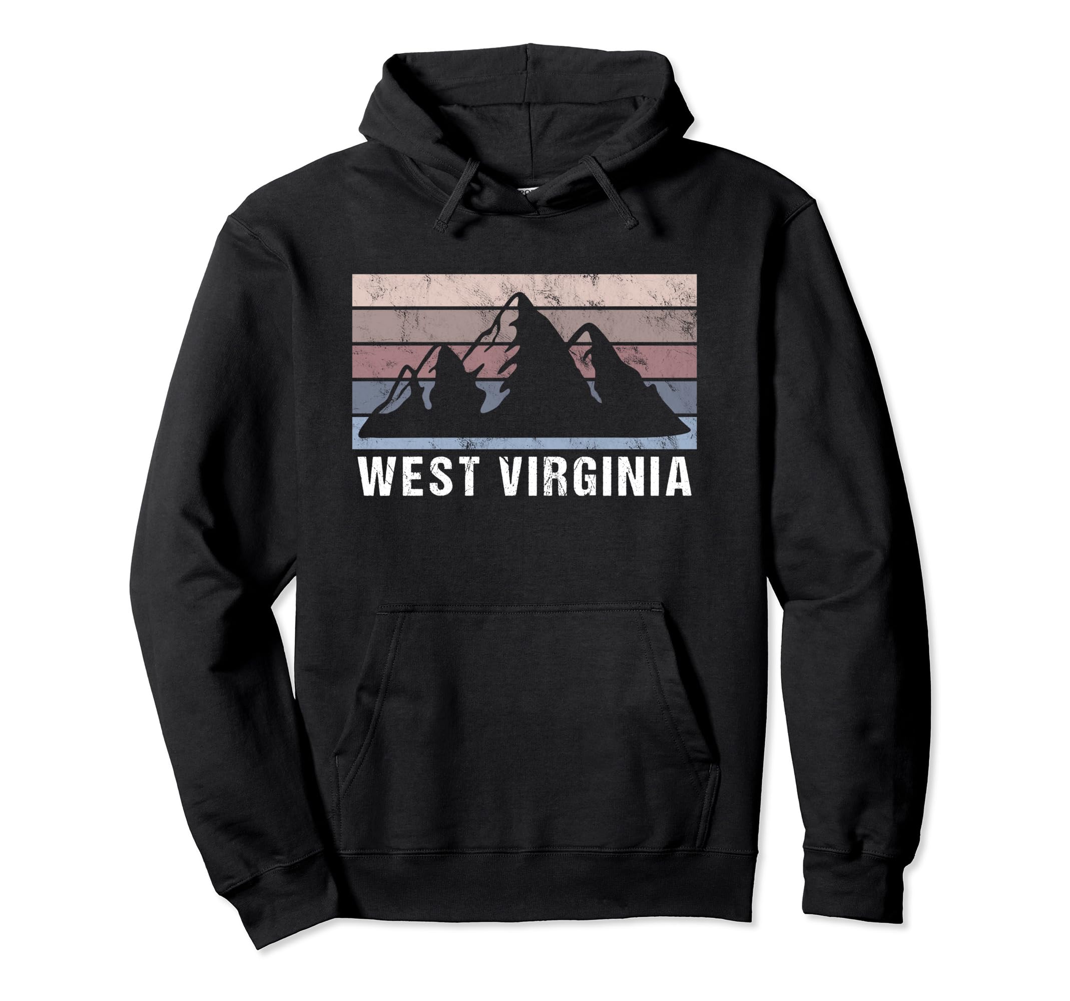 West Virginia Usa Hoodie - Fun Novelty Design for Adults - T-Shirt, Sweatshirt, Hoodie