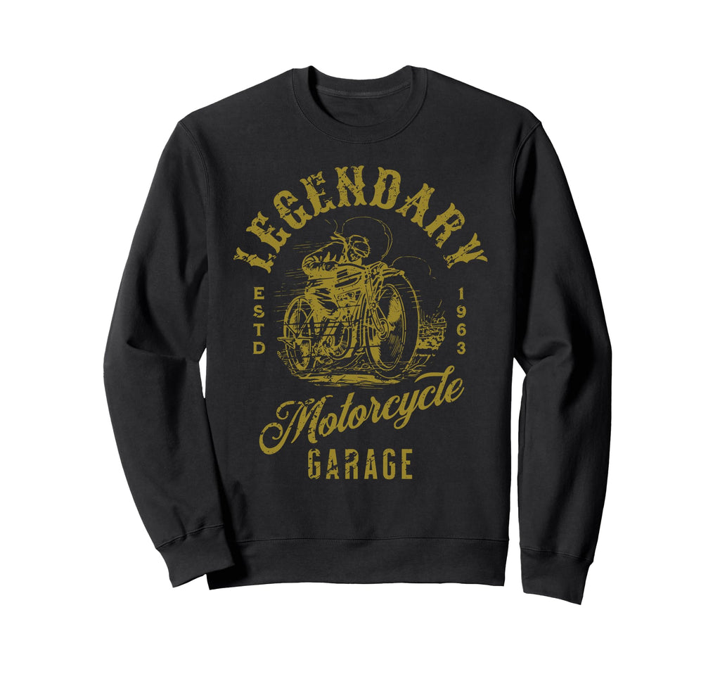 Motorcycle Racing Distressed Sweatshirt - Minimalist Print for Adults - T-Shirt, Sweatshirt, Hoodie