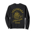 Motorcycle Racing Distressed Sweatshirt - Minimalist Print for Adults - T-Shirt, Sweatshirt, Hoodie