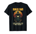 Biker Dad Fathers Day Skeleton T-Shirt - Graphic Print for Adults - T-Shirt, Sweatshirt, Hoodie