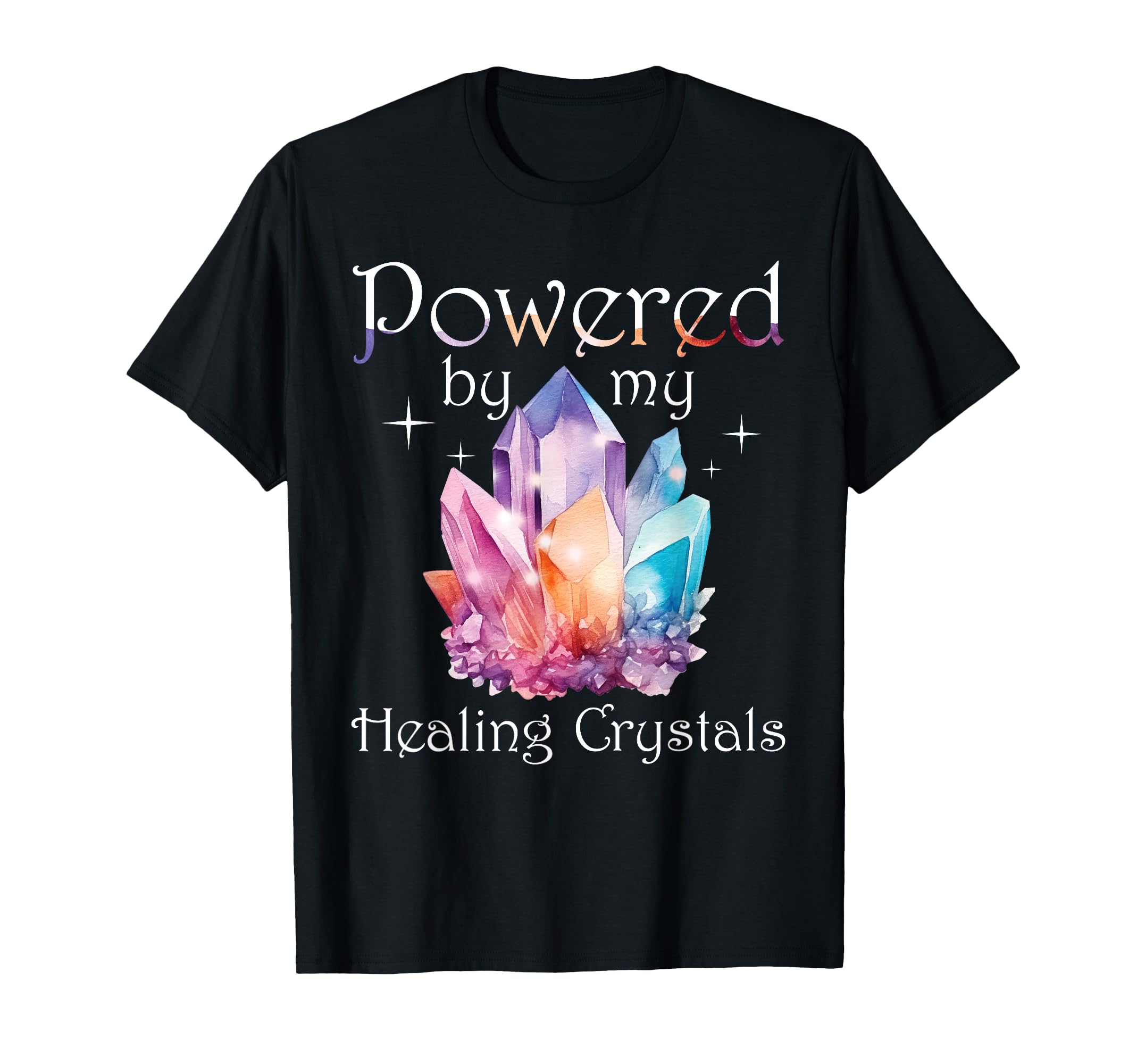Funny Gemstone Chakra Healer T-Shirt - Custom Art Print Men Women - T-Shirt, Sweatshirt, Hoodie