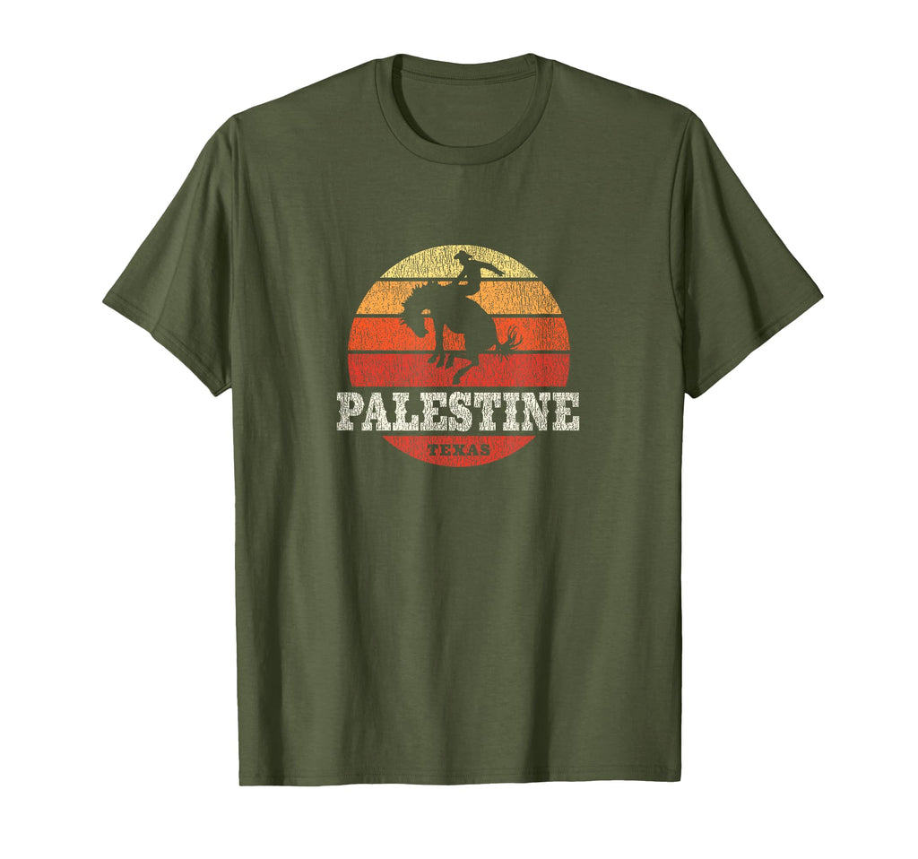 Palestine Tx Country Western T-Shirt - Novelty Apparel Unisex - T-Shirt, Sweatshirt, Hoodie