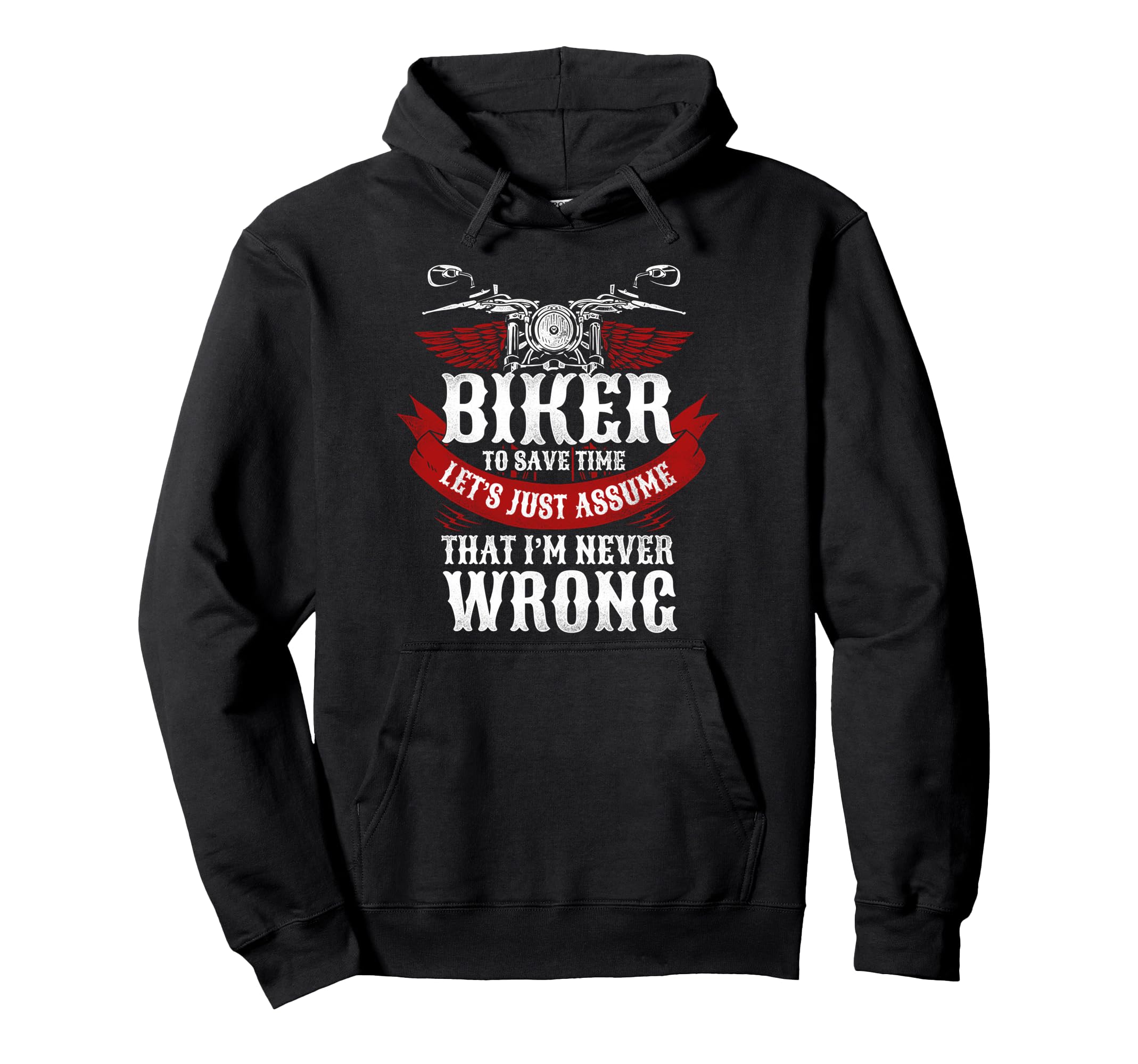 Motorcycle Biker Im Biker To Save Hoodie - Aesthetic Graphic Men Women - T-Shirt, Sweatshirt, Hoodie