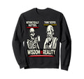 Skeleton Vs Socrates Funny Philosophy Sweatshirt - Custom Art Print Unisex - T-Shirt, Sweatshirt, Hoodie