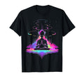 Synthwave Alien Buddha Cyberpunk 80S Sci T-Shirt - Streetwear Style Unisex - T-Shirt, Sweatshirt, Hoodie