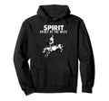 Spirit West Cowboy Riding Horse Rodeo Hoodie - Trendy Graphic Men Women - T-Shirt, Sweatshirt, Hoodie