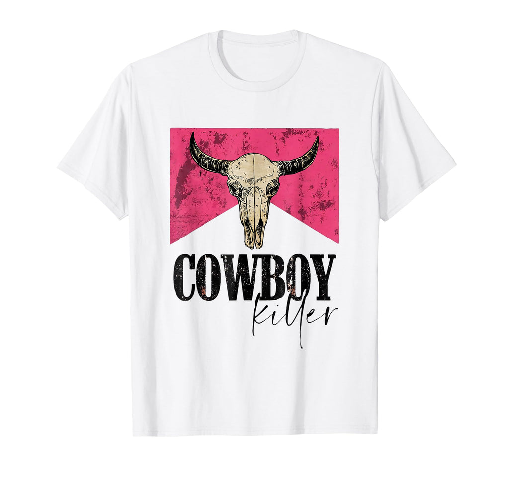Western Cowgirl Punchy Cowboy T-Shirt - Minimalist Print for Adults - T-Shirt, Sweatshirt, Hoodie
