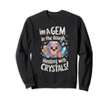 Healing Stone Crystals Energy Sweatshirt - Unique Graphic Men Women - T-Shirt, Sweatshirt, Hoodie