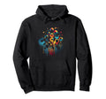 Vinyl 80S Record Turntable Hoodie - Unique Graphic Men Women - T-Shirt, Sweatshirt, Hoodie
