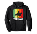 Horse Riding Yeehaw Rodeo Cowboy Hoodie - Aesthetic Graphic for Adults - T-Shirt, Sweatshirt, Hoodie