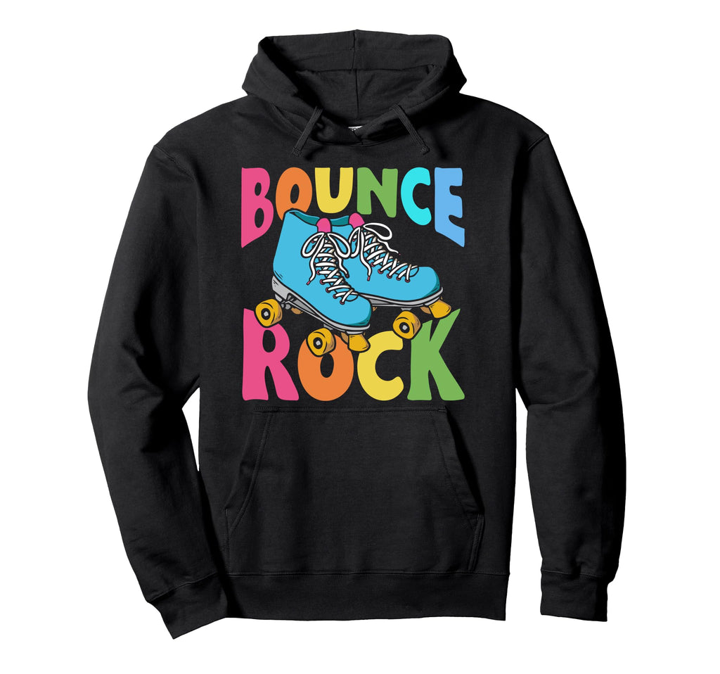 Roller Skating Skate 1970S Bounce Hoodie - Fun Novelty Design Men Women - T-Shirt, Sweatshirt, Hoodie